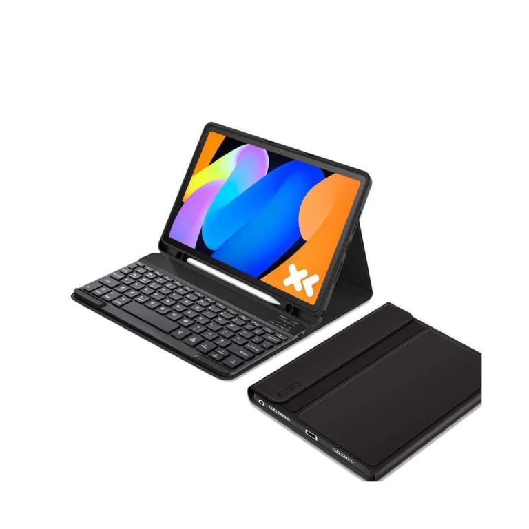 tech protect smartcase flip cover Μαύρη Θήκη με Πληκτρολόγιο για lenovo idea tab 11.0 tb 336