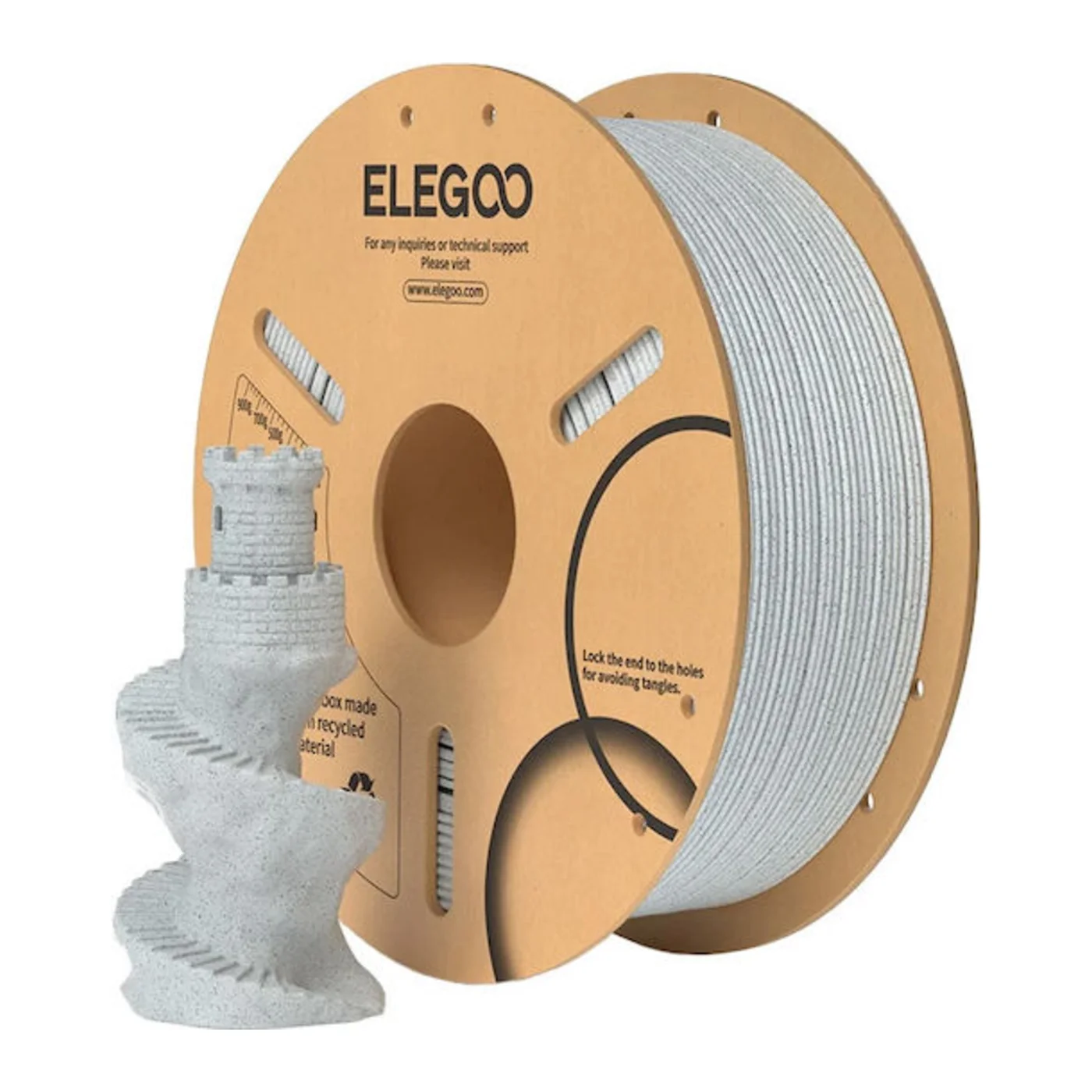 Elegoo PLA 3D Printer Filament 1.75mm Marble