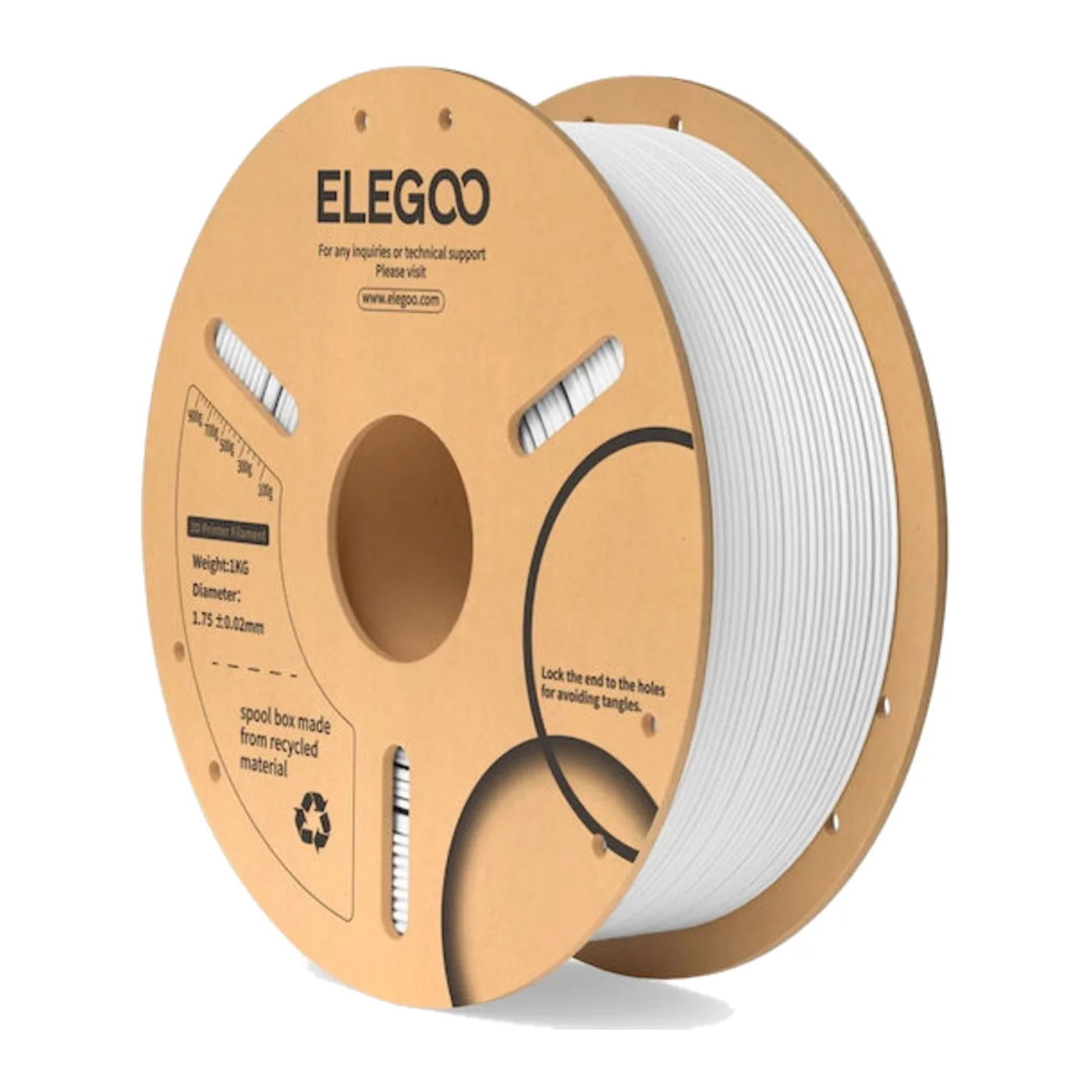 Elegoo PLA 3D Printer Filament 1.75mm Spool