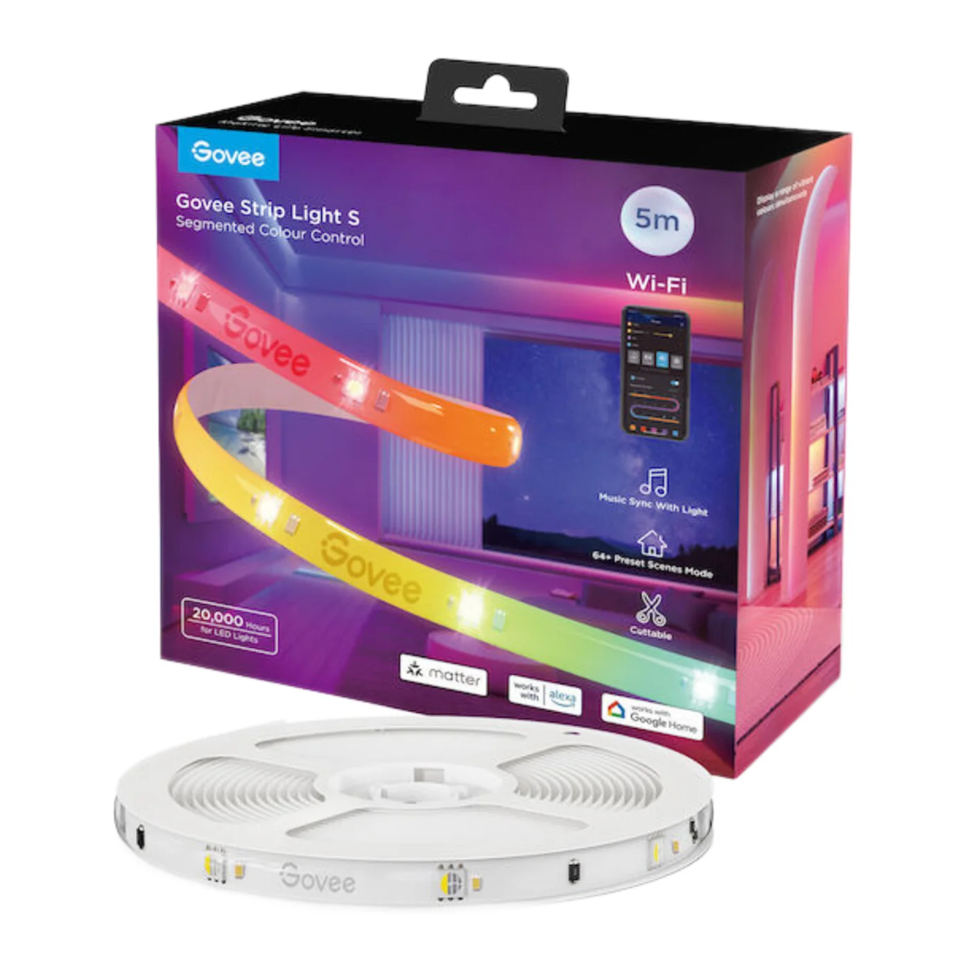 Govee Η612 Smart Ταινία LED Wi-Fi 24V RGB